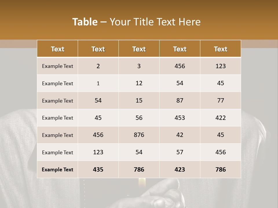Male Face Habit PowerPoint Template