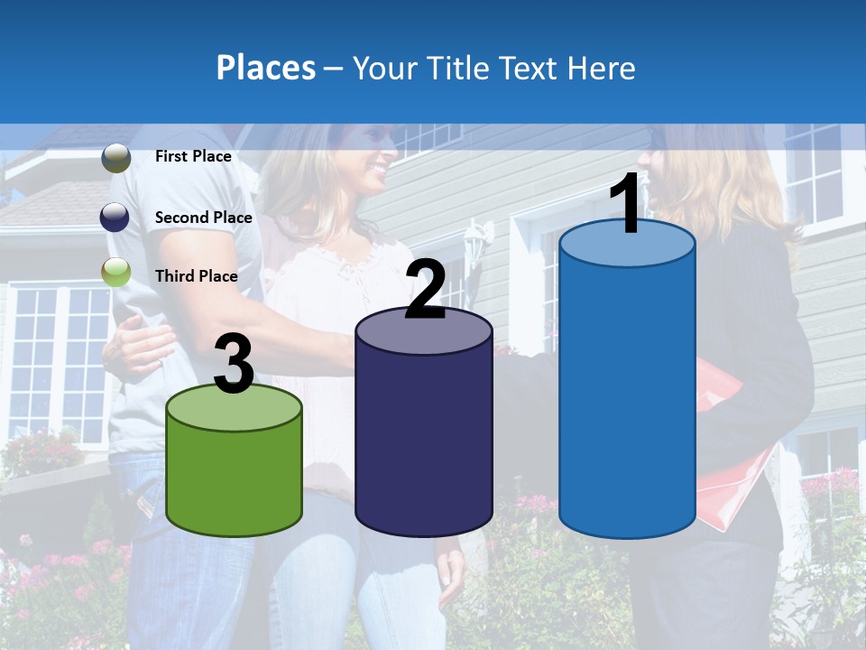 Realtor Handshake Life PowerPoint Template