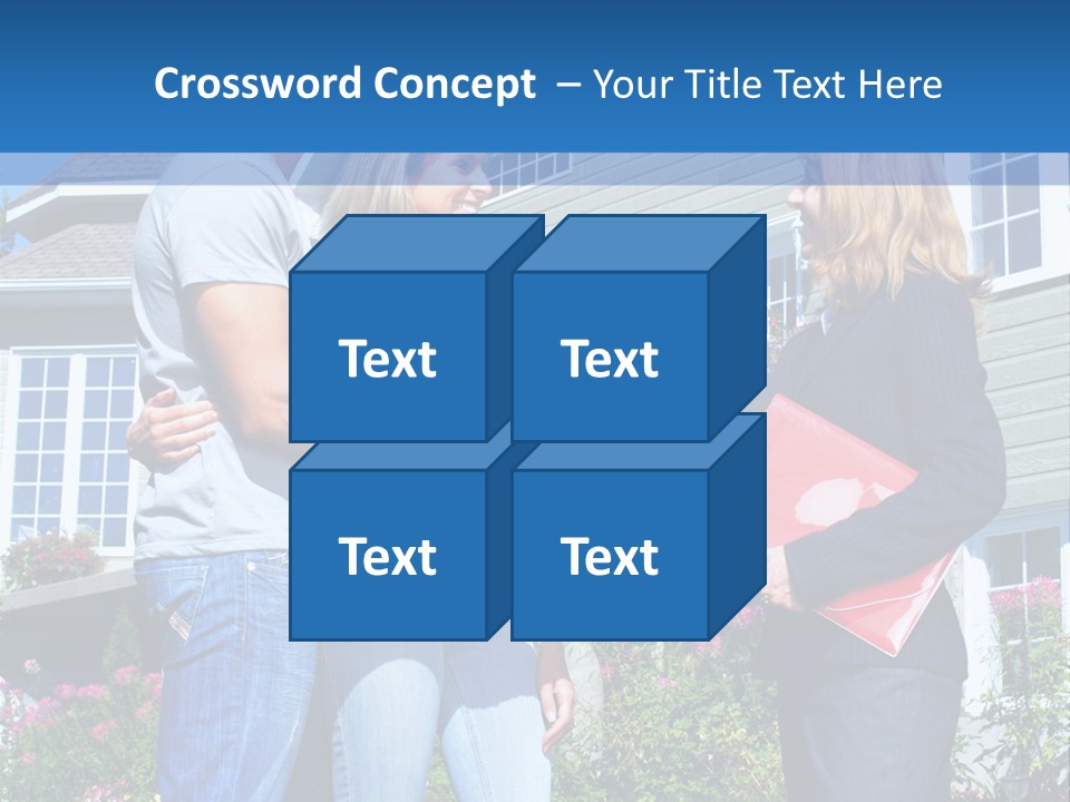 Realtor Handshake Life PowerPoint Template