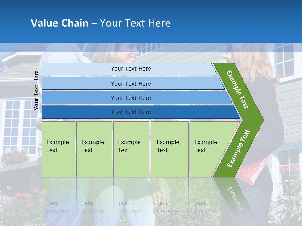 Realtor Handshake Life PowerPoint Template
