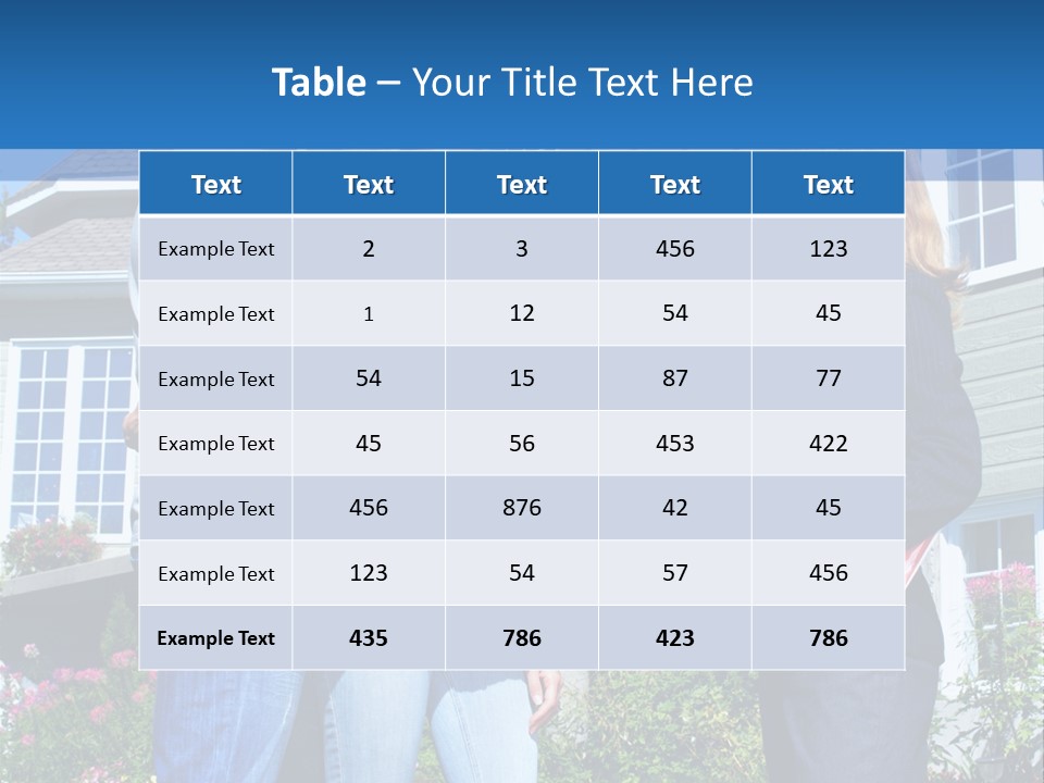 Realtor Handshake Life PowerPoint Template