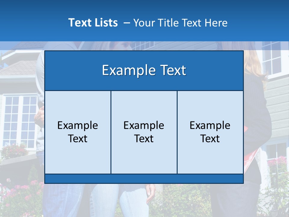 Realtor Handshake Life PowerPoint Template