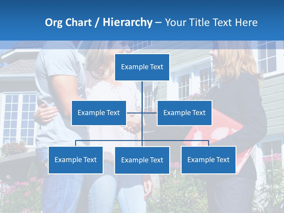 Realtor Handshake Life PowerPoint Template