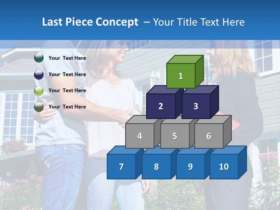 Realtor Handshake Life PowerPoint Template