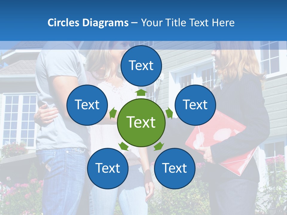 Realtor Handshake Life PowerPoint Template