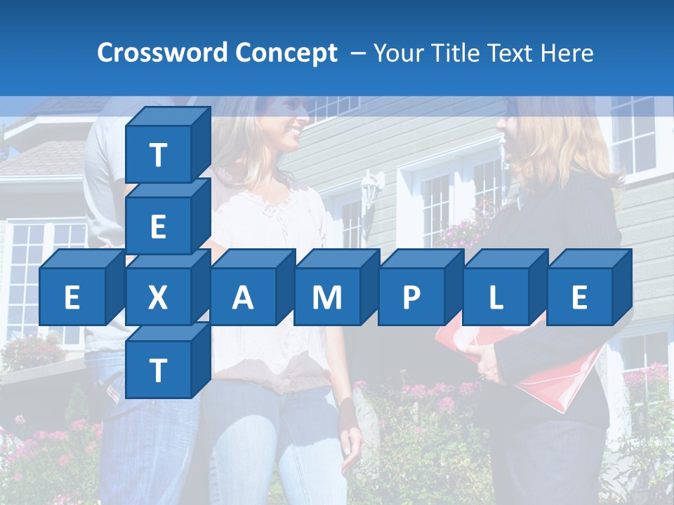 Realtor Handshake Life PowerPoint Template