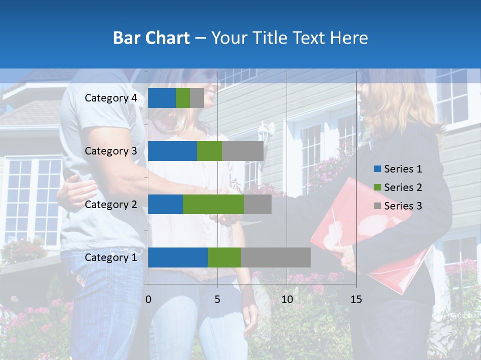 Realtor Handshake Life PowerPoint Template