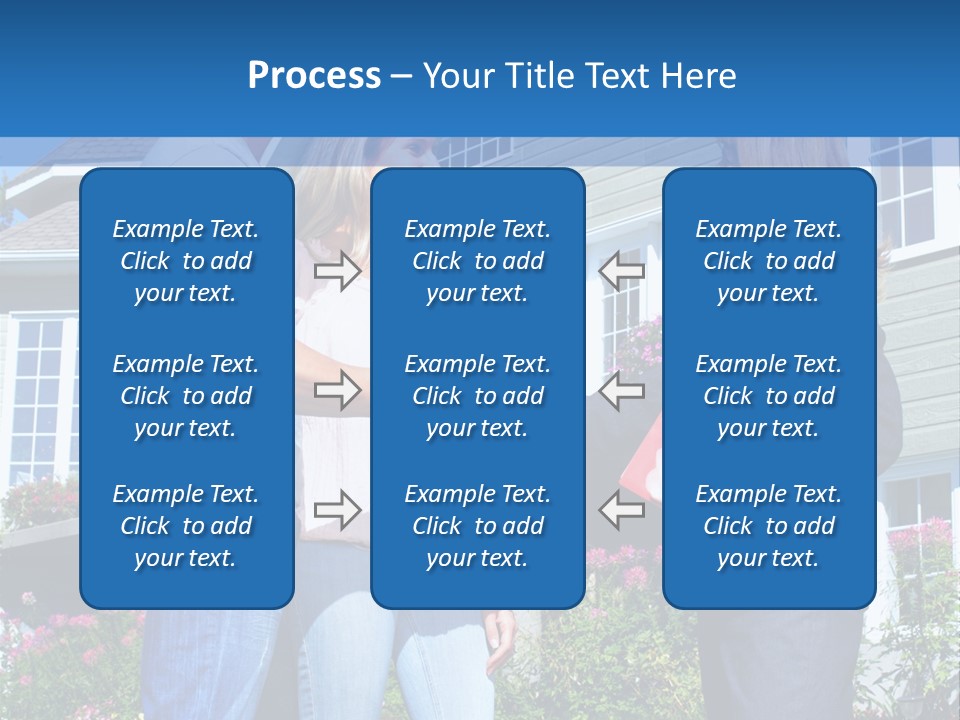 Realtor Handshake Life PowerPoint Template
