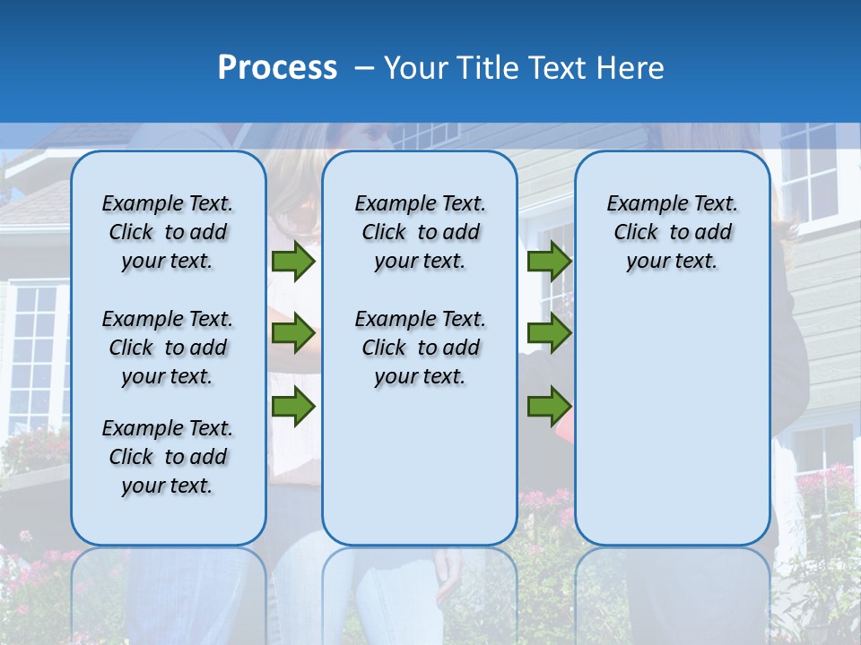Realtor Handshake Life PowerPoint Template