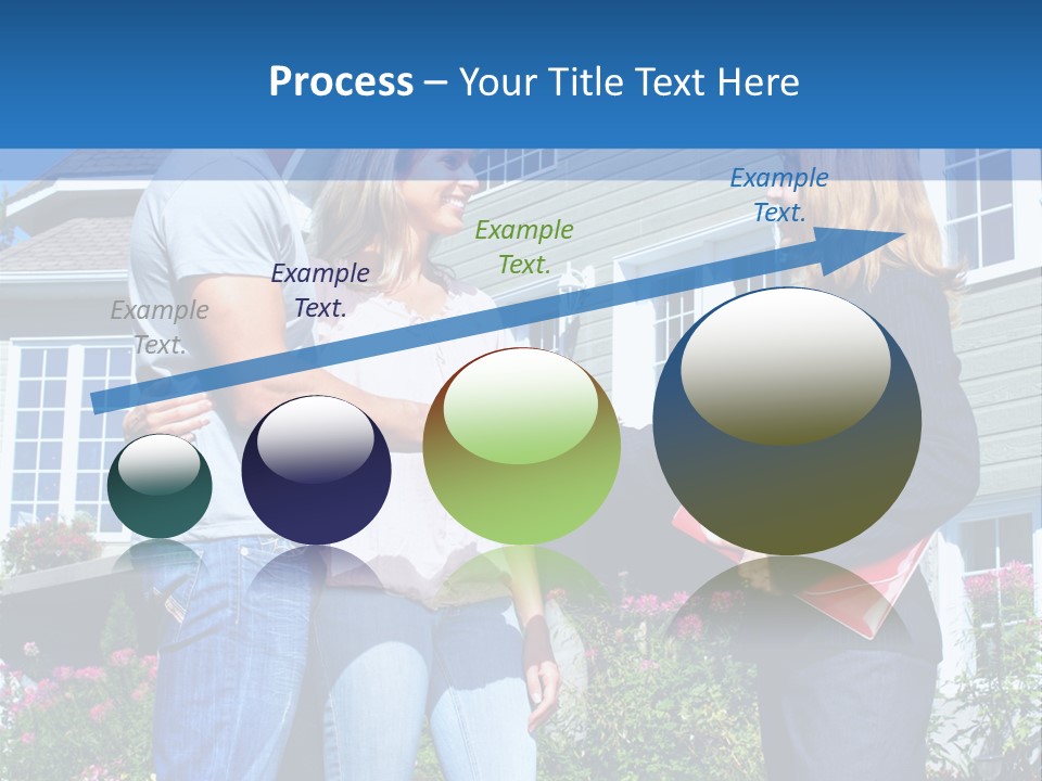 Realtor Handshake Life PowerPoint Template