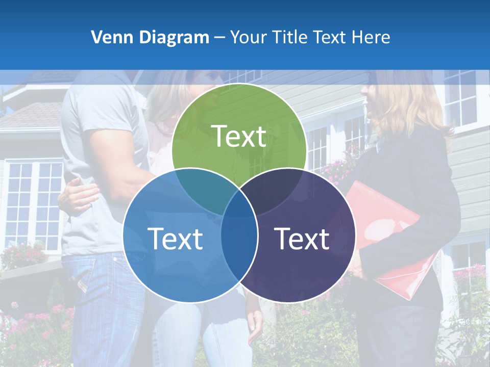 Realtor Handshake Life PowerPoint Template