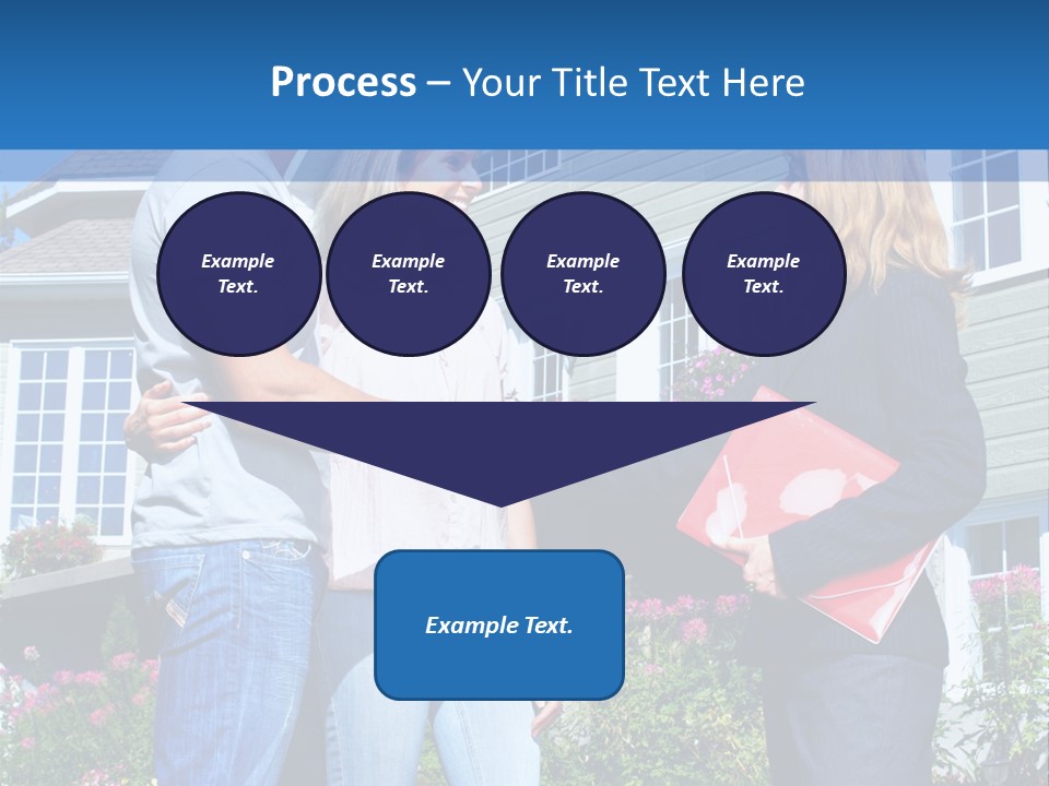Realtor Handshake Life PowerPoint Template