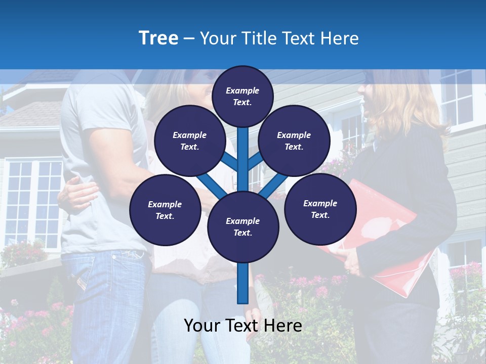 Realtor Handshake Life PowerPoint Template