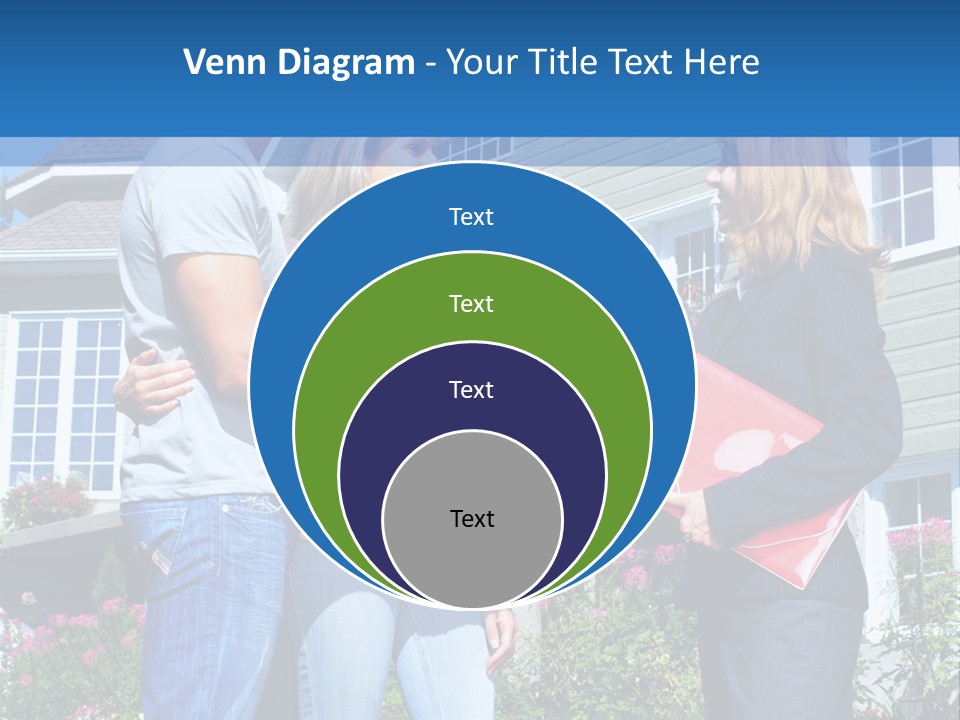 Realtor Handshake Life PowerPoint Template