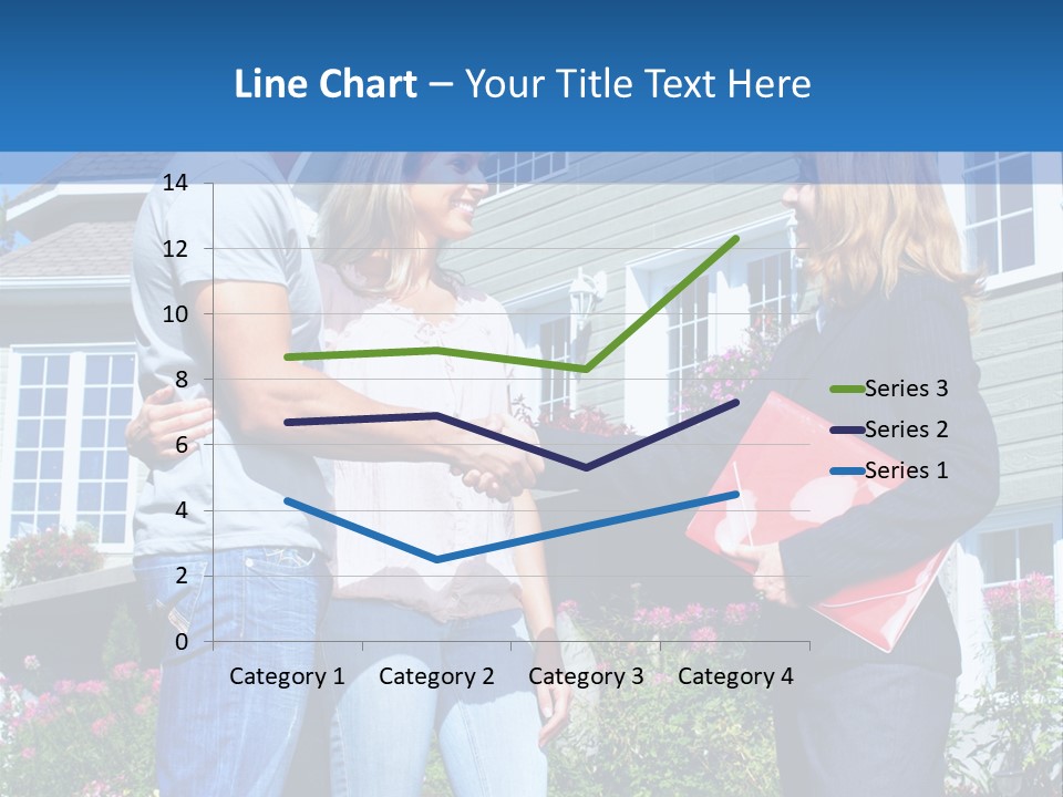 Realtor Handshake Life PowerPoint Template