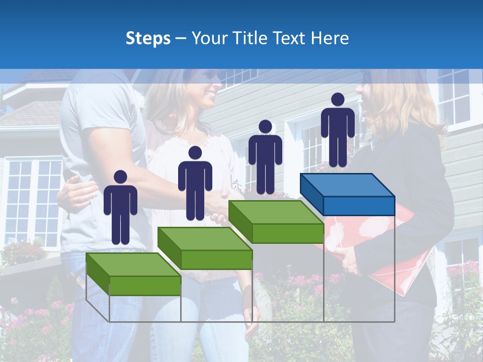 Realtor Handshake Life PowerPoint Template