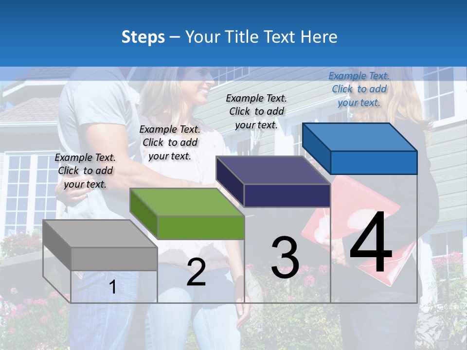 Realtor Handshake Life PowerPoint Template