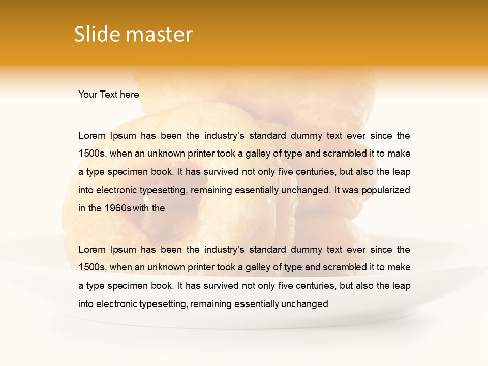 Unhealthy Isolated Hole PowerPoint Template