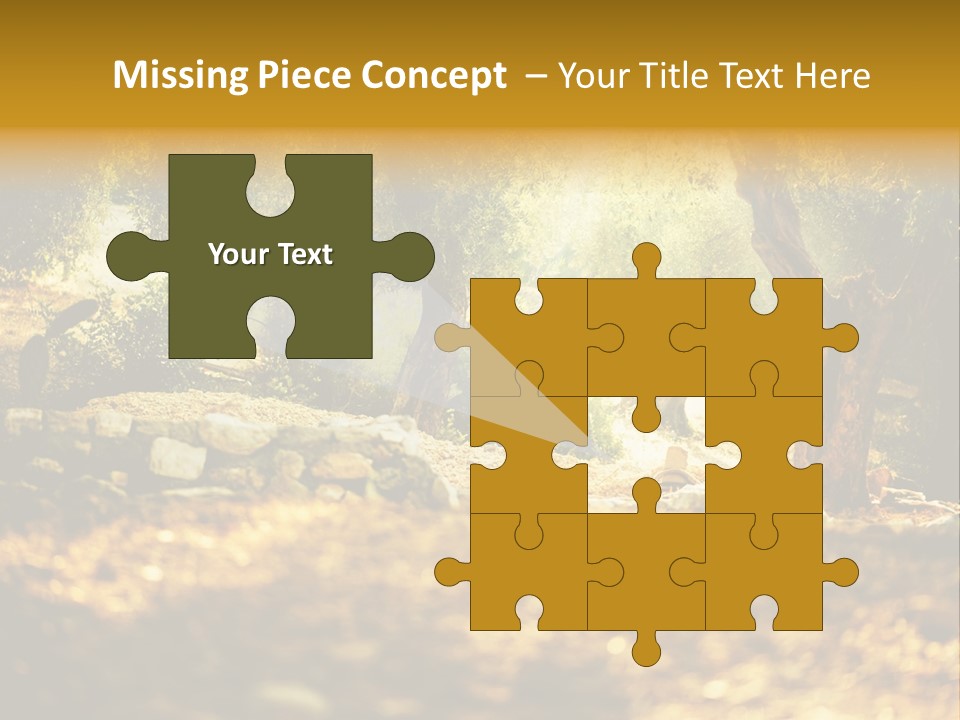 Rough Design Organic PowerPoint Template