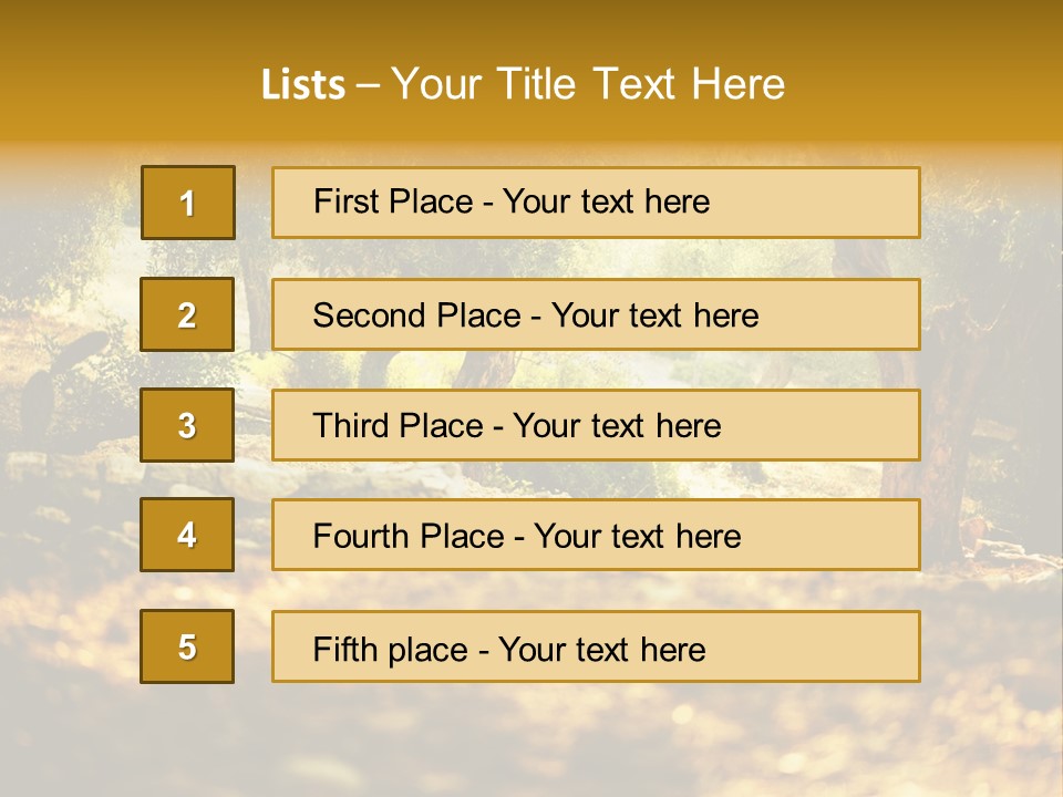 Rough Design Organic PowerPoint Template