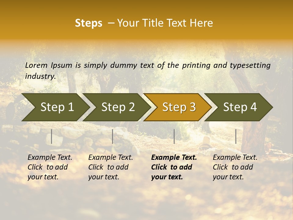 Rough Design Organic PowerPoint Template