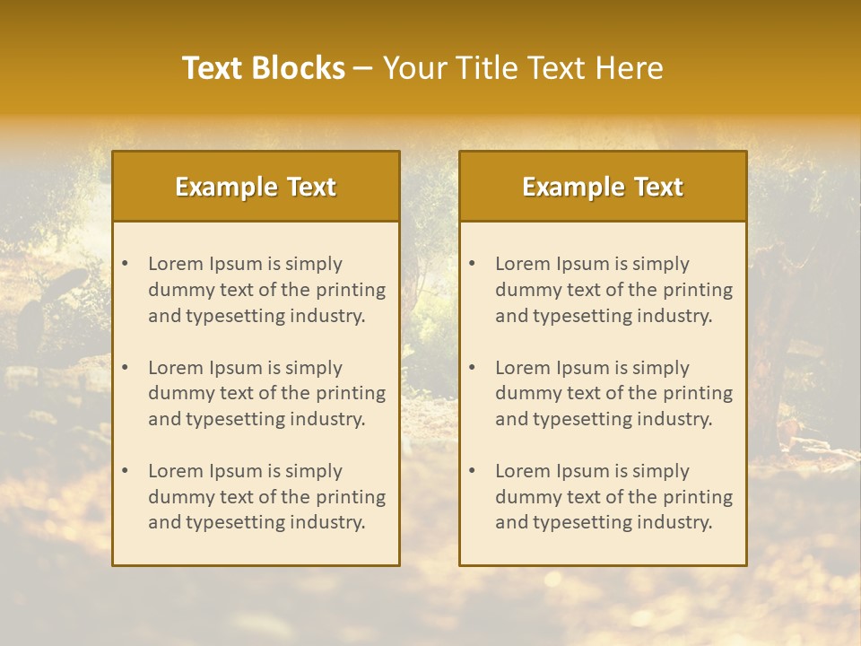 Rough Design Organic PowerPoint Template