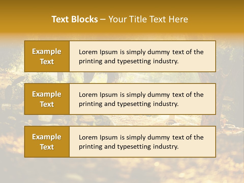 Rough Design Organic PowerPoint Template