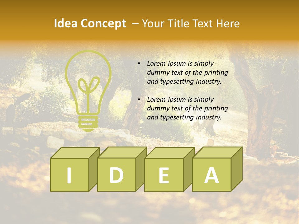 Rough Design Organic PowerPoint Template
