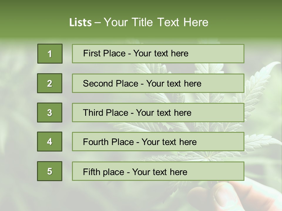 Herb Relax Sun PowerPoint Template