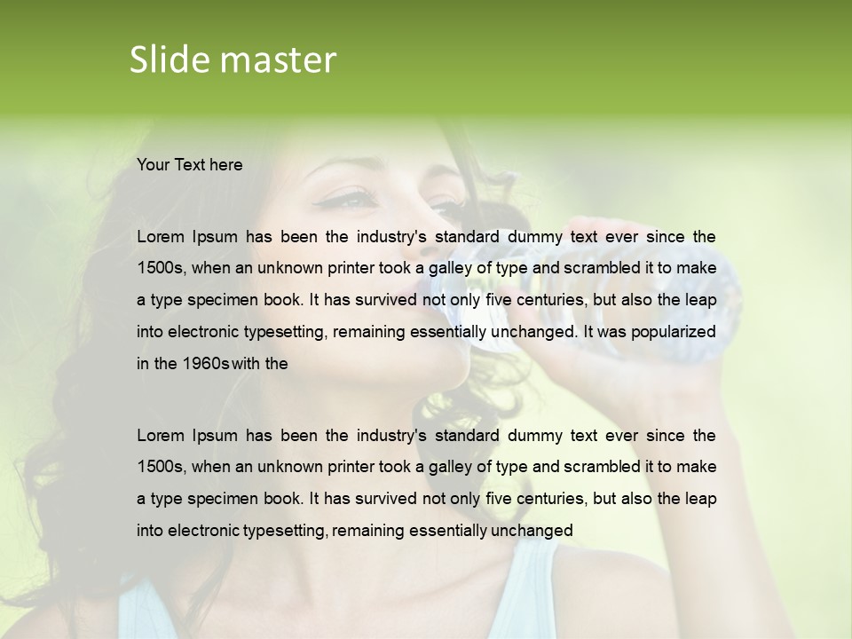 Fit Attractive Fresh PowerPoint Template