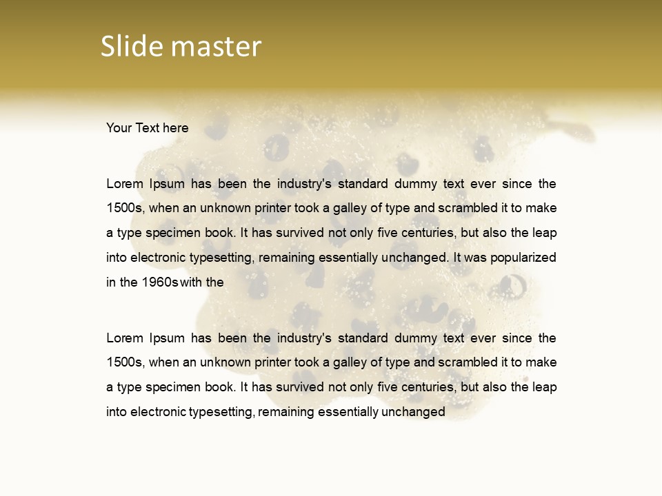 Young Fertilization Animal Themes PowerPoint Template