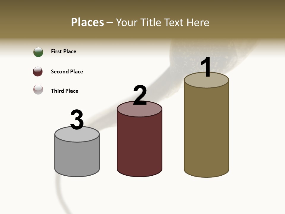 A Close Up Of A Spoon With Food On It PowerPoint Template