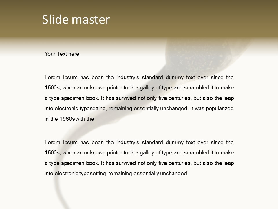 A Close Up Of A Spoon With Food On It PowerPoint Template