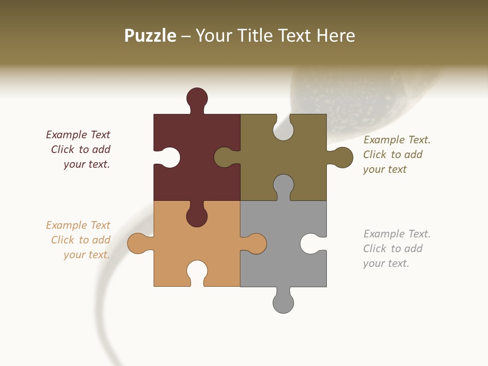 A Close Up Of A Spoon With Food On It PowerPoint Template