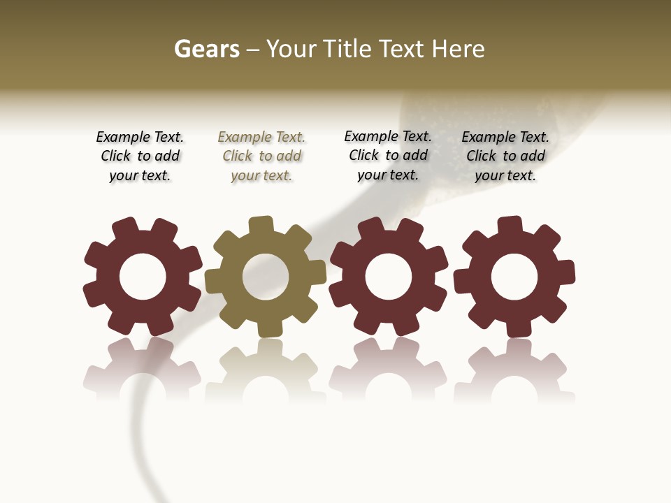 A Close Up Of A Spoon With Food On It PowerPoint Template