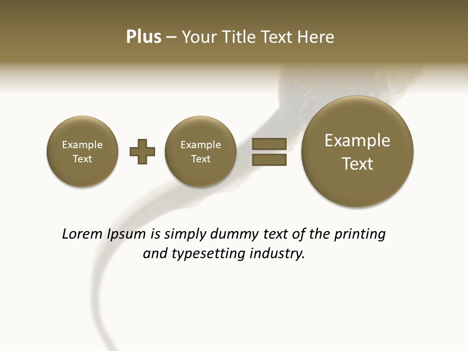 A Close Up Of A Spoon With Food On It PowerPoint Template