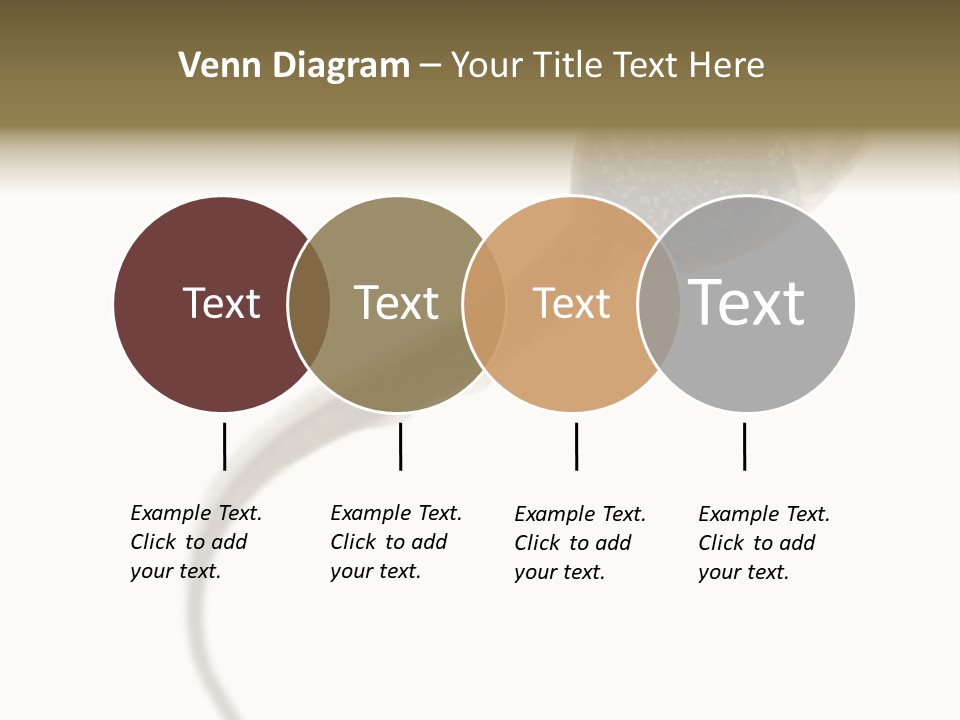 A Close Up Of A Spoon With Food On It PowerPoint Template