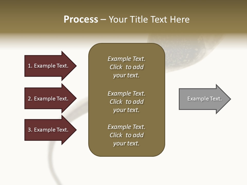A Close Up Of A Spoon With Food On It PowerPoint Template