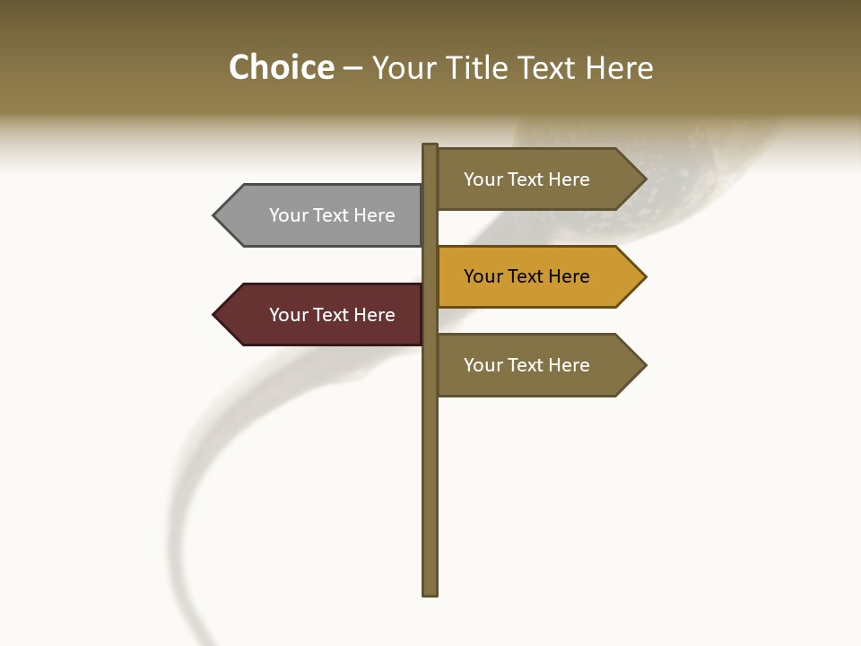 A Close Up Of A Spoon With Food On It PowerPoint Template