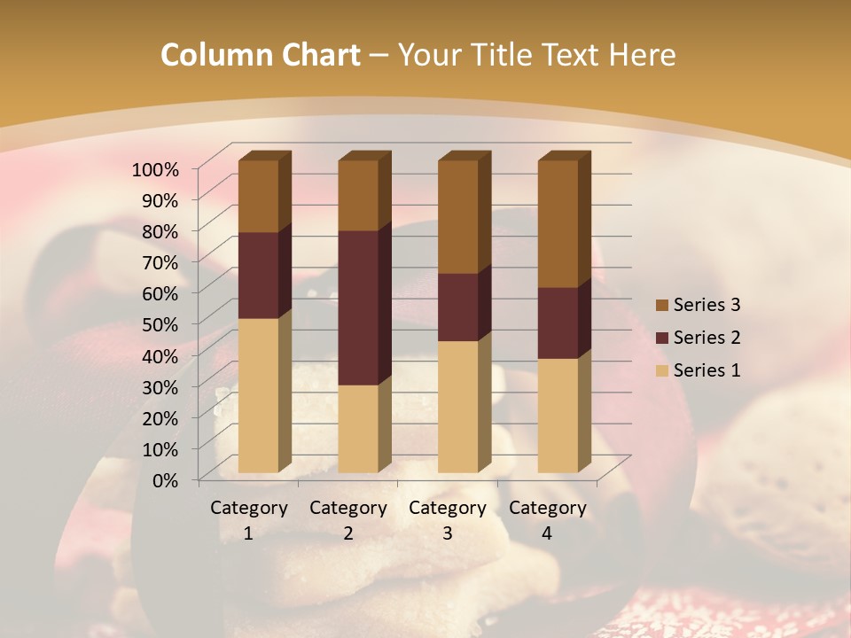 Decorative Stars Nuts PowerPoint Template
