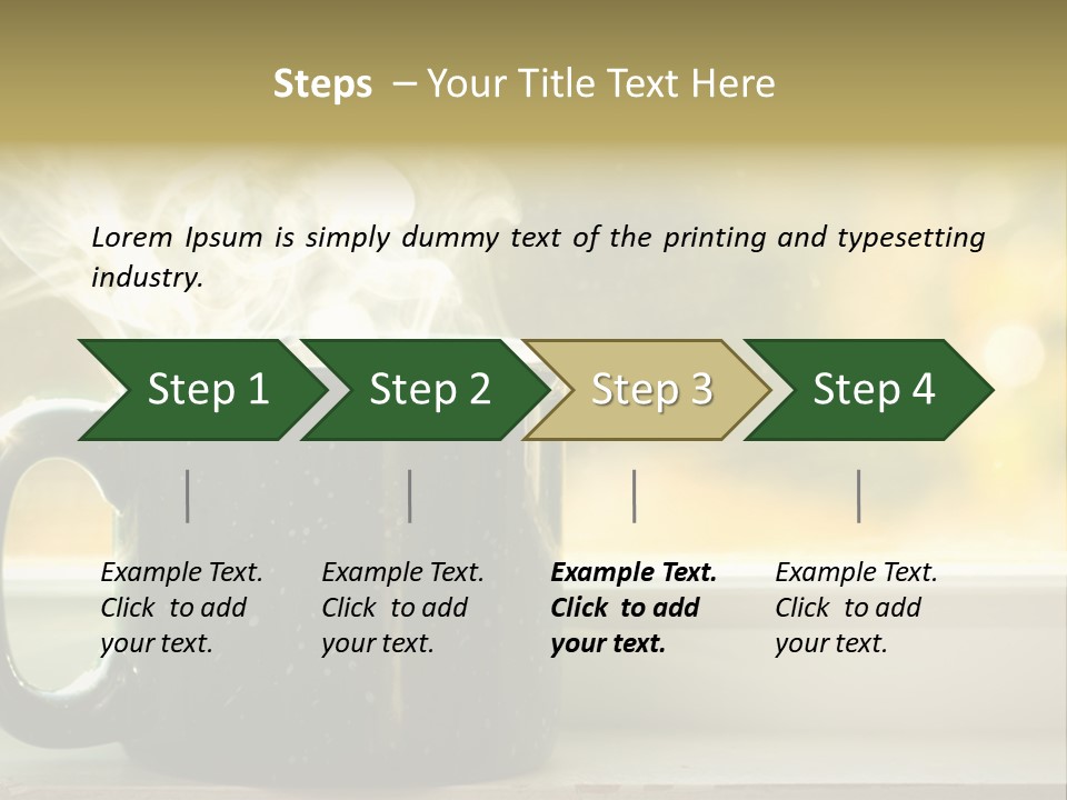 Warm Fuel Morning PowerPoint Template