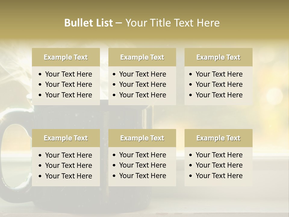 Warm Fuel Morning PowerPoint Template