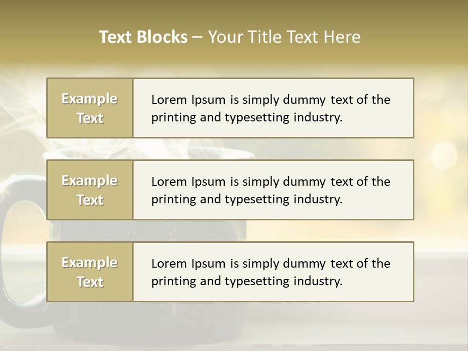 Warm Fuel Morning PowerPoint Template