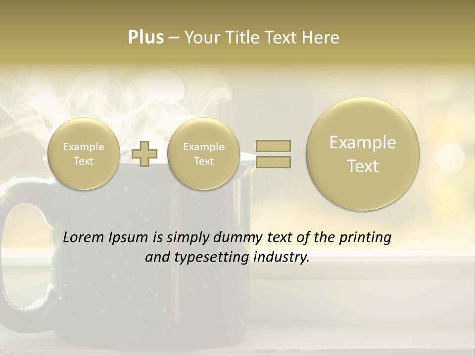 Warm Fuel Morning PowerPoint Template