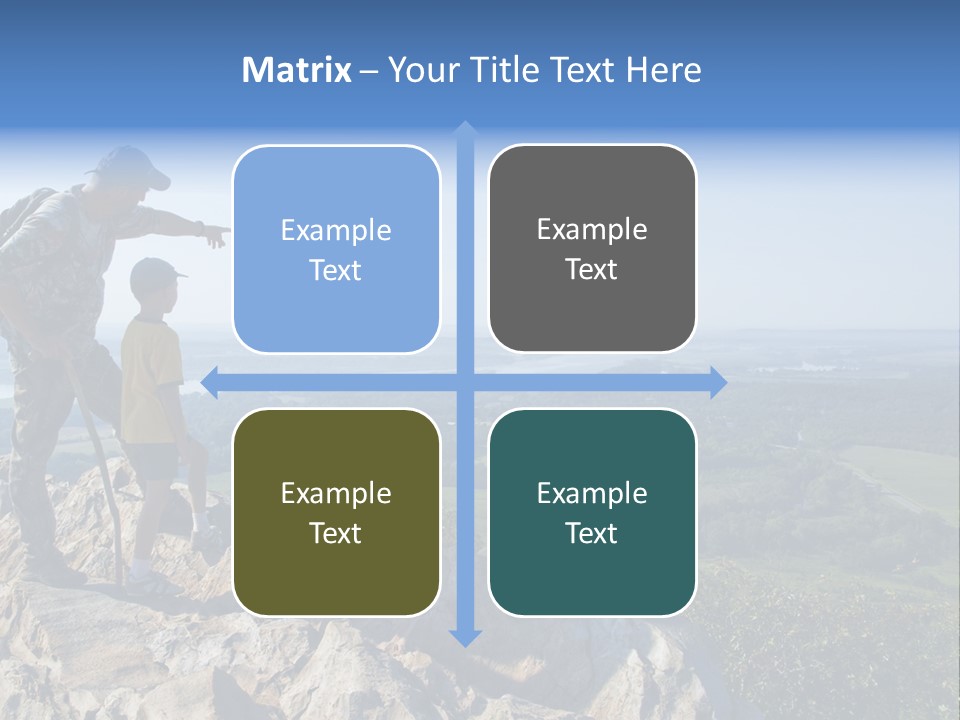 Sky Arkansas Together PowerPoint Template