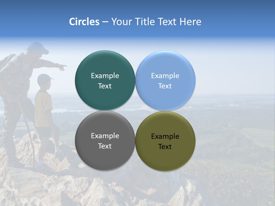 Sky Arkansas Together PowerPoint Template