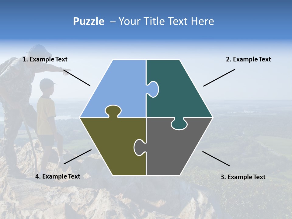 Sky Arkansas Together PowerPoint Template