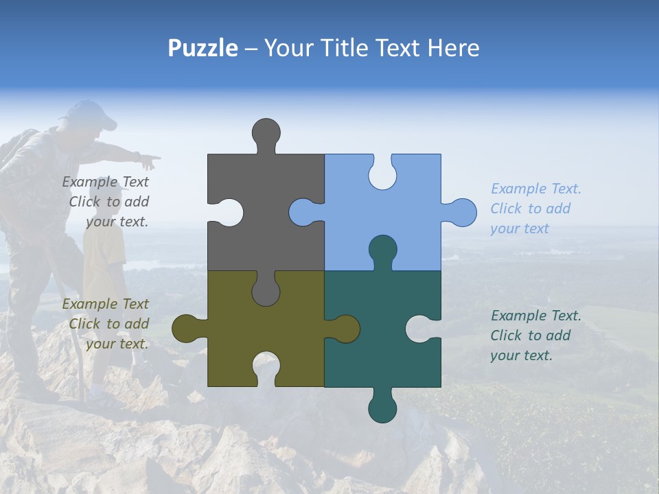 Sky Arkansas Together PowerPoint Template