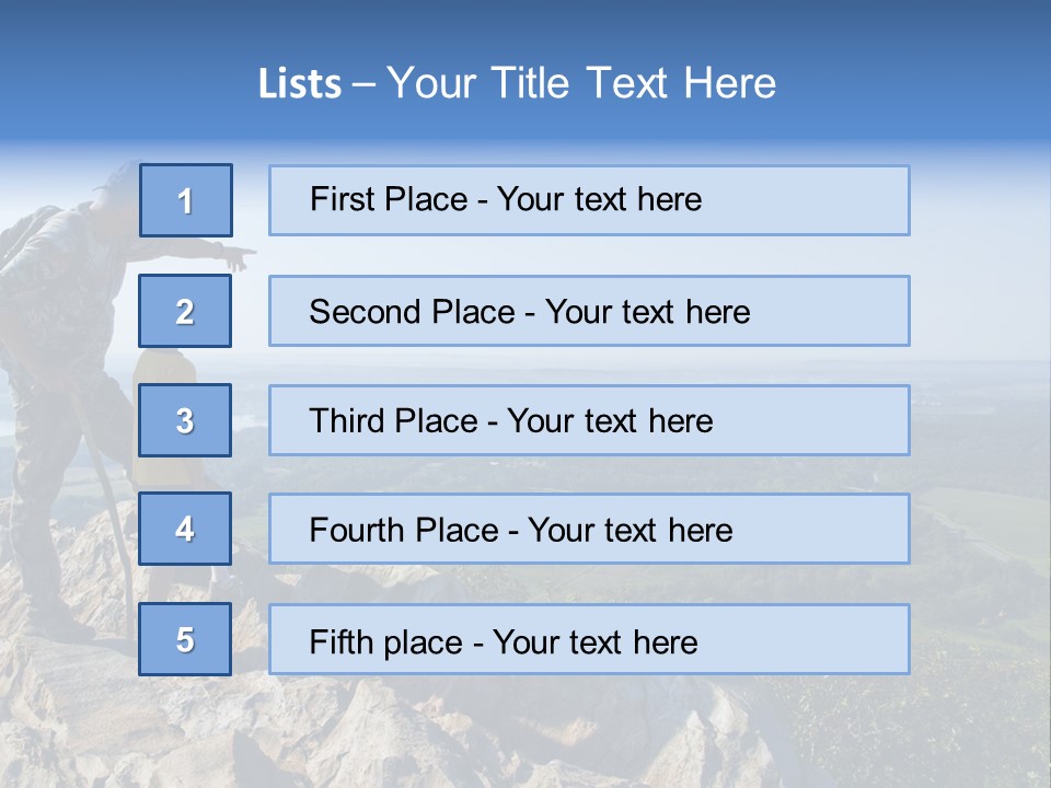 Sky Arkansas Together PowerPoint Template