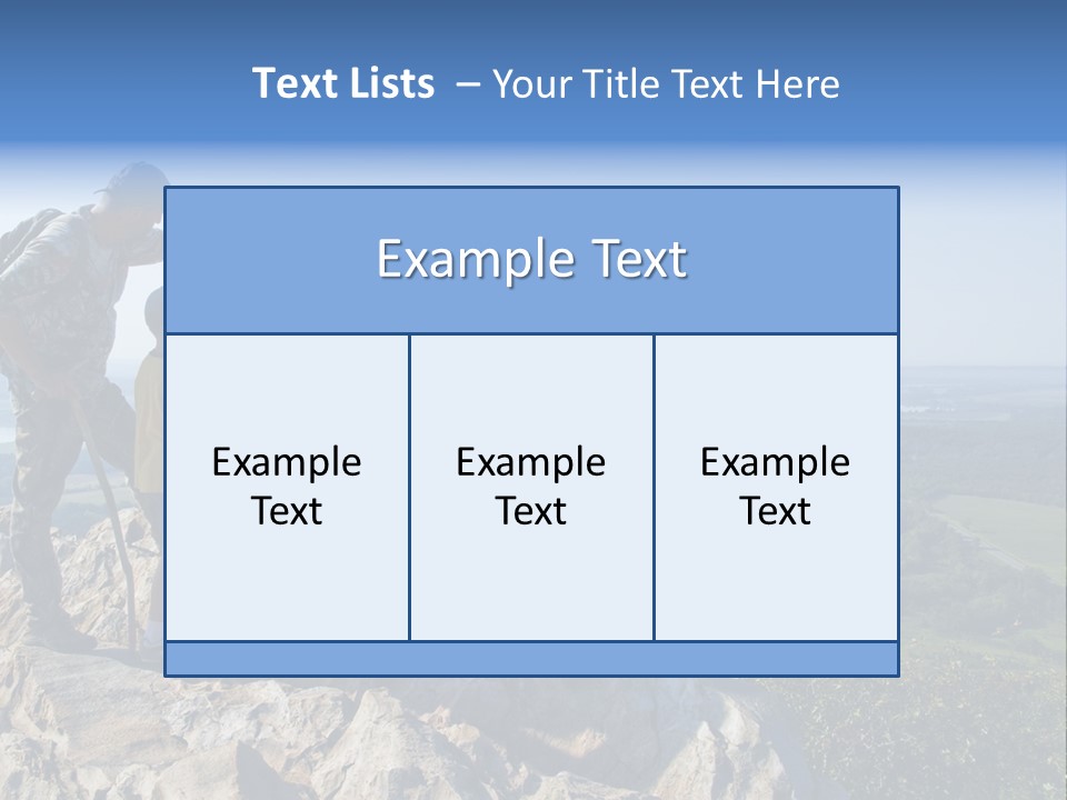 Sky Arkansas Together PowerPoint Template